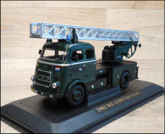 Macheta pompieri DAF A1600 Leger Brandweer (1962) 1:43 Yat Ming foto