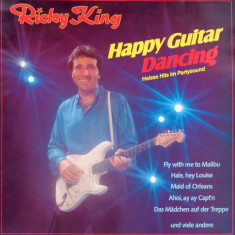 Vinil Ricky King ‎– Happy Guitar Dancing (-VG)