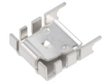 Radiator presat U TO220 gri 25mm x 8.5mm x 29.5mm 20K/W