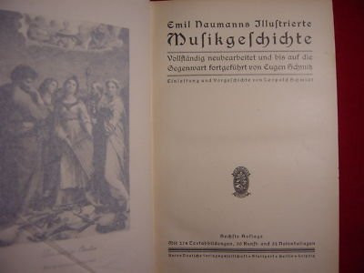 Emil Naumanns - Illustrierte musikgeschichte