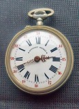 G57-Ceas ROSKOPF PATENT buzunar barbat nefunctional alpaca 1920-40 stare buna.