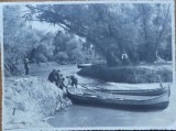 Excursia Asociatiei BNR pe canalul Filipoiu, autograf Victor Badulescu, 1934