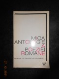 DAN SILVIU BOERESCU - MICA ANTOLOGIE A POEZIEI ROMANE (1998)