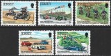 Jersey 1980 - Mașini de epoca, motociclete, serie neuzata