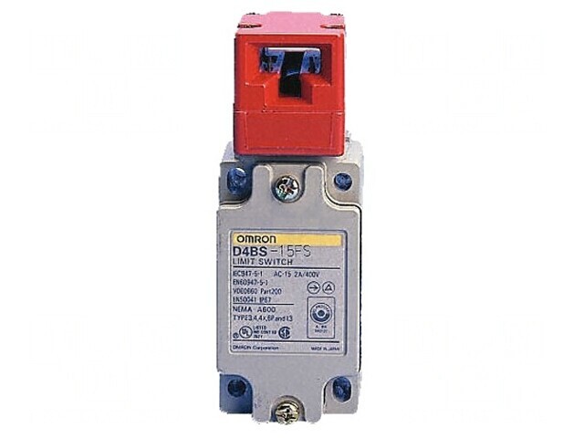 &Icirc;ntrerupător de siguranță cu cheie metalică IP67 D4BS-15FS