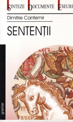 Dimitrie Cantemir - Sententii foto