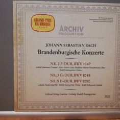 Bach – Brandenburg Concertos no 2,3 & 5 (1960/Deutsche/RFG) - VINIL/NM