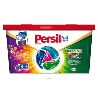 Detergent de rufe, discuri, Persil Color Discs 4 in 1, 13 spalari foto