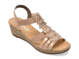 Cumpara ieftin Sandale RIEKER roz, 62436, din piele ecologica
