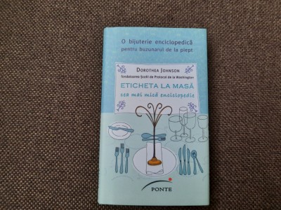 ETICHETA LA MASA CEA MAI MICA ENCICLOPEDIE DOROTHEA JONHSON foto