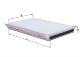 Filtru habitaclu MAHLE LA71
