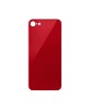 Capac Baterie Apple iPhone 8 Rosu, cu gaura camera mare