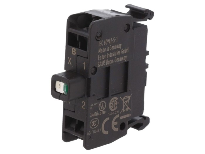 Element de iluminare LED 22mm albastru