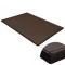 Covor plat dreptunghiular pentru caini, maro, XL