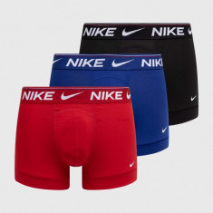 Nike boxeri 3-pack barbati, culoarea rosu