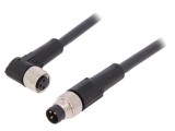 Cablu Conectare M8 3 Pin 2m 60VAC 4A PUR
