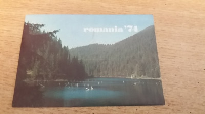 C9 22 - 1974 - Calendare de buzunar - reclama turism foto