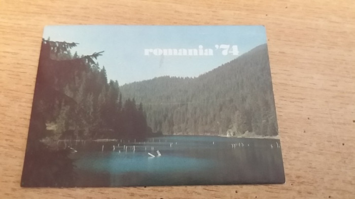 C9 22 - 1974 - Calendare de buzunar - reclama turism