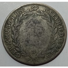 20 Kreuzer 1787 B, Kremnica, Argint.