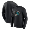 San Jose Sharks hanorac de bărbați Primary Logo Graphic Crew Sweatshirt - VALUE - M, Fanatics Branded