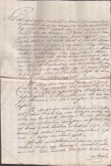 A3074N Contract cu sigiliile &icirc;n ceară roșie ale asesorilor comitatensi, 1836, comitatul Solnocul Interior, Transilvania, limba maghiară