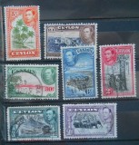 CV1 COLONII BRITANICE CEYLON, Stampilat