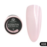 Gel pentru modelarea unghiilor 15 g, Keratin Builder Gel, K8