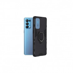 Husa pentru Oppo Reno5 Pro 5G Techsuit Silicone Shield Negru