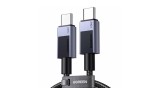 Cablu Ugreen L513 USB-C-USB-C, Power Delivery (PD) 240W, 1m, 480Mbps (Argintiu)