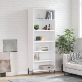 VidaXL Dulap &icirc;nalt, alb, 69,5x32,5x180 cm, lemn prelucrat