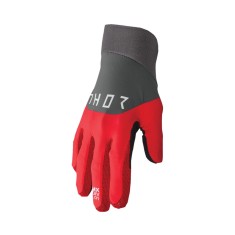 Manusi cross/enduro/atv Thor Agile, gri/rosu, marime L
