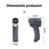 Compresor Auto Portabil Tip Pistol, Multifunctional,Pentru Autoturisme, Motociclete, Biciclete, Mingi, Oprire Automata La Valoarea Prestabilita