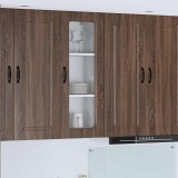 vidaXL Dulap de bucătărie Kalmar Stejar &icirc;nchis 40 x 31 x 100 cm 884751