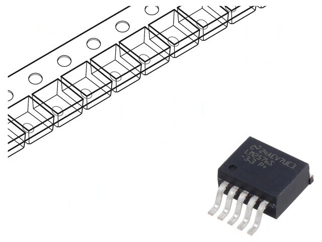 Adaptor DC/DC 4-40V la 3.3V 3A TO263-5