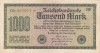 GERMANIA 1.000 marci 1922 VF+!!!