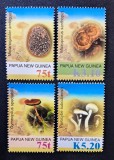 Ciuperci - Papua Noua Guinee - Set Complet 4 Timbre MNH CP1_II