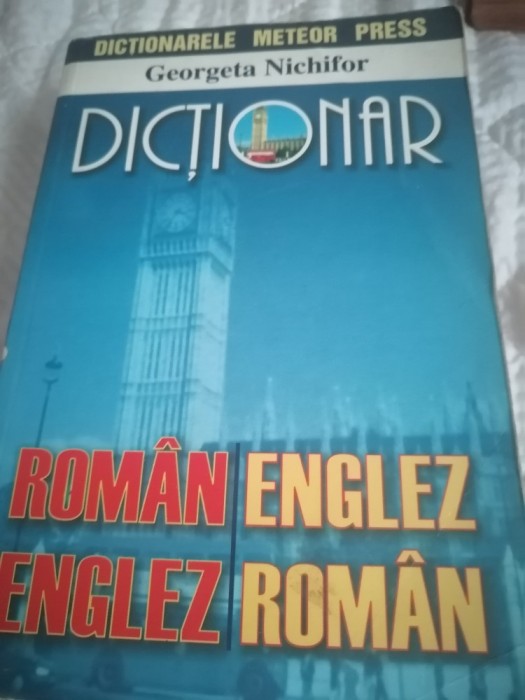 Dictionar rom-eng,eng-rom