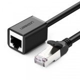 Cablu Prelungitor Retea UGREEN NW112, RJ45 - RJ45, 1m, Negru