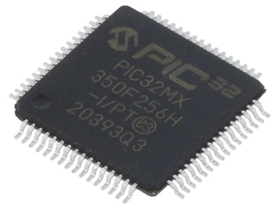 Microcontroler PIC32 256kB TQFP100 foto