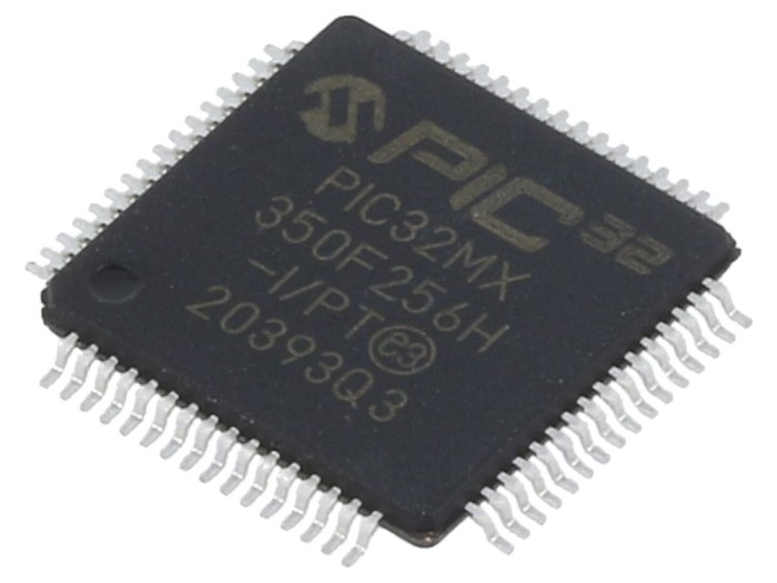 Microcontroler PIC32 256kB TQFP100
