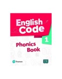 English Code 1. Phonics Book with Audio &amp; Video QR Code - Paperback brosat - *** - Pearson