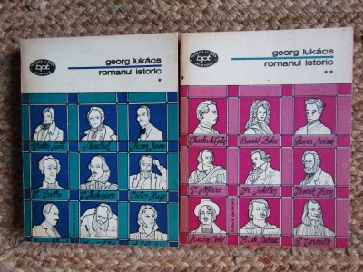 Georg Lukacs - Romanul istoric, 2 vol. (1978) foto