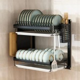 Scurgator suspendat pentru vase pe doua nivele &ndash; Solutia ideala pentru bucatariile mici