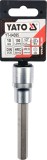 Bit hexagonal 10 mm cu adaptor 1/2 lungime 100 mm YATO
