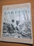 Album foto - peisaje din muntii carpati - din anul 1960 - format mare , coperti cartonate