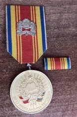 QW15 54 - comunism RSR - decoratie - 25 de ani de la proclamarea Republicii