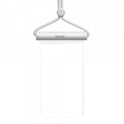 Husa Universala Waterproof, Baseus, AquaGlide Cylindrical, Alba P60263701213-00 foto