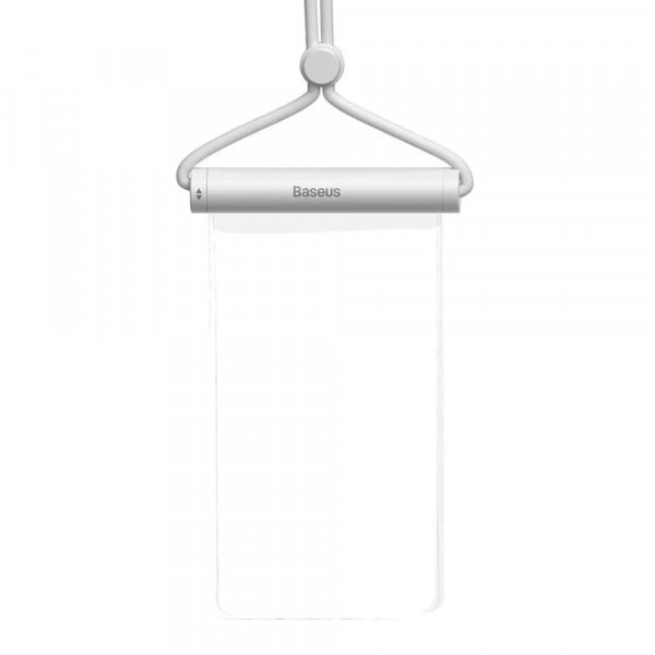Husa Universala Waterproof, Baseus, AquaGlide Cylindrical, Alba P60263701213-00