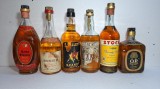 LOT. B - 6 BRANDY DE VIN CONFORM FOTOGRAFIEI - LEGI SPECIFICE - ANII 1960/1990