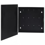 VidaXL Casetă pentru chei cu tablă magnetică, negru, 35 x 35 x 4 cm